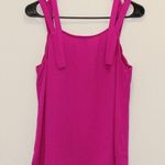 Skies Are Blue  Hot Pink Tank Top Size Small Photo 2