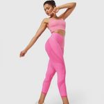 Fanka Women’s Lift and Curve Pink 7/8 Reversible Seamless Leggings Size Small Photo 2