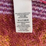 Free People Diamondback Cozy Kimono Purple Orange Fringe Trim OS Photo 9