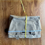 Banana Republic  Beige Heavy Canvas‎ Shoulder Tote Bag  22” x 13” Handles Pockets Photo 11