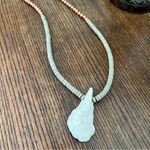 Shell and bead necklace handmade Photo 2