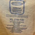 Bronco Ford Cropped T Shirt Yellow Size XL Photo 3