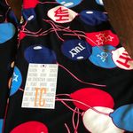 LuLaRoe Leggings Americana Balloons Red White Blue on Black TC BNWT 4th of July Photo 1