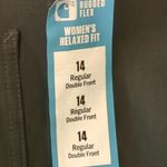 Carhartt  relaxed fit black rugged flex canvas double front pants size 14 Photo 6