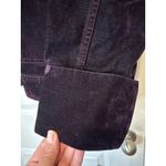 Free People We The Free Suzy Flocked Denim Jacket NWT Wine Burgundy Size M Photo 6