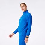 FIGS Sydney Scrub Jacket in Royal Blue, Size X-Small Photo 1