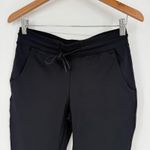 American Giant Black Jogger Pants Womens XS Drawstring Waist Made USA Photo 2