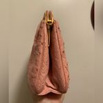 Judith Leiber 1986  ostrich shoulder/clutch pink gold Photo 3