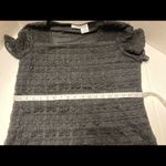East 5th , women’s lace top, black, XL, fully lined Photo 3