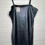 BP  Be Proud Women's Black Rainbow Glitter Stretch Mini Dress Size M NWT Photo 2