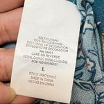 Mason Belle Green Off Shoulder Long Sleeve Blouse Size L Photo 5