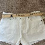 Lucky Brand  White Denim Relaxed Shorts Size 12/31 New Summer Vacation Chic Photo 7