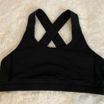 Lululemon  Black Yoga Sports Bra Size 10 Medium Large Photo 0