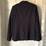 Banana Republic  dark navy blue polka dot Blazer women’s jacket size 6 Photo 6