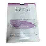 JC Penney Silky‎ Sheer Pantyhose Control Top Reinforced Toe Average Navy Average Blue Photo 1