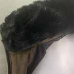 Eddie Bauer  Lodge Down  Coat Parka Warm Fur Hooded Zip Up Large Tall Photo 4