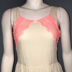 Free People  Alabaster Georgia Lace Neon Dress 4 Photo 4