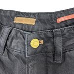 Pilcro  Wide Leg Trouser Jeans Sz 26" Black High Rise Retro Flare Leg Skater Goth Photo 6