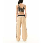 NWT P.E Nation Azzurra Wide Leg Pant in Beige Size Extra Small Tan Photo 1