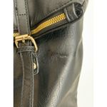 Metro Muse Vegan Leather Book‎ bag Black Photo 1