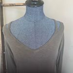 matty m  Oversized Shoulder Detail Tunic Top Photo 3