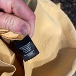 Lafayette shift dress zipper pockets baseball stitching Yellow Photo 4