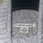 American Eagle Grey Turtleneck Knit Sweater Photo 2