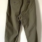 Everlane Poplin High Rise Pleated Cotton Pleated Chino Pants Green Size 2 Photo 4