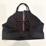 Nike Dri-FIT Indy Rainbow Ladder Sports Bra Women's Small Black Athletic Yoga Photo 5