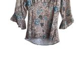 Route 66 Vintage Women Top L Back Tie Sheer Retro Y2K USA Boho Whimsigoth Fairy Photo 6