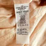 Giorgio Armani Ladies Linen Double Breasted IT 48 US 12 Blazer Blush Pink Photo 8