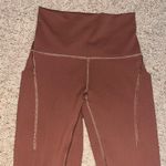 Lululemon  Wunder Train‎ High-Rise Tight with Pockets 25" Everlux Roasted Brown 2 Photo 4