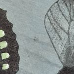 Butterfly Scarf Women Gauzy NWT FLAWS Lace Nature Women Grayish Lightweight Gray Photo 15