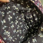 Vera Bradley Campus Backpack Maroon Floral Photo 14