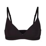 SKIMS  Fits Everybody Onyx Crossover Bralette Photo 1