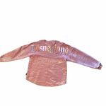 Disneyland 50th Anniversary EARidescent Pink Sequins Spirit Jersey Size Medium Photo 5
