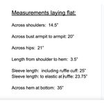 Midnight Doll Sheer Navy Blue Dotted Tier Ruffle Dress Long Sleeves Size L Romantic Whimsy Photo 6