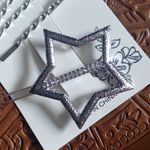Star Hair Barrette w/ Rhinestones and Hairpins Photo 2