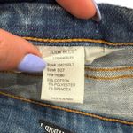 Judy Blue Distressed Raw Hem Blue Light Wash Boyfriend Jeans size 5 / 27 Photo 6