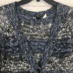 Urban Outfitters BDG Striped Shaker Stitch Cardigan Blue Gray White Size S Photo 2