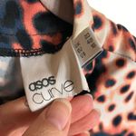 ASOS curve animal print dress women’s‎ size 16 Pink Photo 10