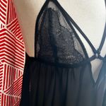Victoria's Secret Womens medium  VS Very Sexy Sheer Babydoll Strappy lingerie top Photo 3