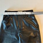 Abercrombie & Fitch Abercrombie Curve Love Vegan Leather 90s Relaxed Pant Photo 10