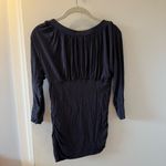 Tart  Midnight Blue Blouse with Triangle Cutout Photo 1