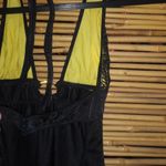 Dreamgirl  M Sexy Black Yellow Neon Swim Cover Photo 3