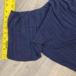 Kona Sol Blue Short Sleeve Tie Back Above the Knee Swim Coverup Dress Size Large Photo 8