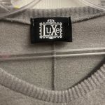 Luxe  Boutique Poncho Oversized Soft Sweater Size Medium Photo 2