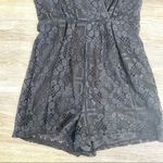Dina Be  black lace romper Photo 5