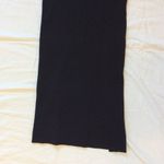 Bec & Bridge  EUC Knit Ribbed Black Maxi Skirt with High Slit - Size 4 Photo 9