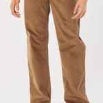 Hollister NWT- women ultra High-Rise Corduroy pants - R17/33 - light brown/gold Photo 1